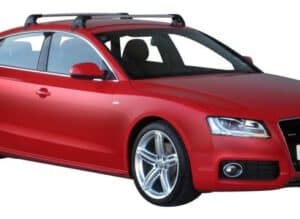 Whispbar Dakdragers Zilver Audi A5/S5/RS5 Sportback 5dr Coupe met Glad Dak bouwjaar 2009-2016 Complete set dakdragers