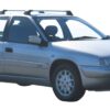 Whispbar Dakdragers Zilver Citroen Xantia 5dr Hatch met Glad Dak bouwjaar 1993-2001 Complete set dakdragers