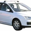 Whispbar Dakdragers Zwart Ford Focus 5dr Hatch met Glad Dak bouwjaar 2004-2008 Complete set dakdragers