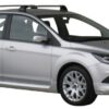Whispbar Dakdragers Zilver Ford Focus 5dr Hatch met Vaste Bevestigingspunten bouwjaar 2008-2011 Complete set dakdragers