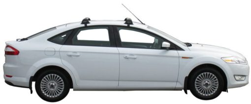 Whispbar Dakdragers Zwart Ford Mondeo 5dr Hatch met Glad Dak bouwjaar 2007-2010 Complete set dakdragers