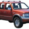 Whispbar Dakdragers Zilver Ford Ranger Double Cab 4dr Ute met Glad Dak bouwjaar 1999-2006 Complete set dakdragers