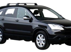 Whispbar Dakdragers Zwart Honda CR-V 5dr SUV met Vaste Bevestigingspunten bouwjaar 2007-2011 Complete set dakdragers