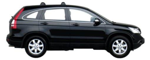 Whispbar Dakdragers Zwart Honda CR-V 5dr SUV met Vaste Bevestigingspunten bouwjaar 2007-2011 Complete set dakdragers