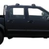 Whispbar Dakdragers Zwart Isuzu D-Max Double Cab 4dr Ute met Glad Dak bouwjaar 2007-2012 Complete set dakdragers