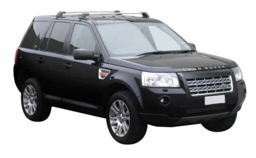 Whispbar Dakdragers Zilver Land Rover Freelander 2 5dr SUV met Glad Dak bouwjaar 2007-2012 Complete set dakdragers