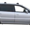 Whispbar Dakdragers Zwart Mitsubishi Chariot Grandis 5dr MPV met Vaste Bevestigingspunten bouwjaar 1998-2003 Complete set dakdragers