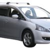 Whispbar Dakdragers Zwart Mitsubishi Grandis 5dr MPV met Vaste Bevestigingspunten bouwjaar 2003-2011 Complete set dakdragers