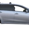 Whispbar Dakdragers Zwart Mitsubishi Grandis 5dr MPV met Vaste Bevestigingspunten bouwjaar 2003-2011 Complete set dakdragers