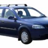 Whispbar Dakdragers Zilver Opel Astra 5dr Hatch met Vaste Bevestigingspunten bouwjaar 1998-2003 Complete set dakdragers