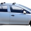 Whispbar Dakdragers Zilver Opel Corsa D 5dr Hatch met Vaste Bevestigingspunten bouwjaar 2006-2014 Complete set dakdragers