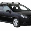 Whispbar Dakdragers Zwart Opel Vectra 5dr Estate met Vaste Bevestigingspunten bouwjaar 2003-2008 Complete set dakdragers