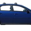 Whispbar Dakdragers Zilver Opel Vectra 5dr Hatch met Vaste Bevestigingspunten bouwjaar 2002-2008 Complete set dakdragers