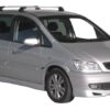 Whispbar Dakdragers Zwart Opel Zafira 5dr MPV met Vaste Bevestigingspunten bouwjaar 1998-2004 Complete set dakdragers