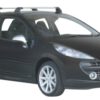 Whispbar Dakdragers Zwart Peugeot 207 3dr Hatch met Vaste Bevestigingspunten bouwjaar 2006-2012 Complete set dakdragers