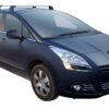 Whispbar Dakdragers Zwart Peugeot 5008 5dr MPV met Vaste Bevestigingspunten bouwjaar 2009-2017 Complete set dakdragers