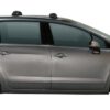 Whispbar Dakdragers Zwart Peugeot 5008 5dr MPV met Geintegreerde dakrails bouwjaar 2009-2017 Complete set dakdragers