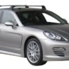 Whispbar Dakdragers Zilver Porsche Panamera 4dr Sedan met Vaste Bevestigingspunten bouwjaar 2009-2016 Complete set dakdragers