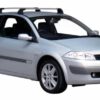 Whispbar Dakdragers Zilver Renault Megane Mk2 3dr Hatch met Vaste Bevestigingspunten bouwjaar 2003-2008 Complete set dakdragers