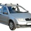 Whispbar Dakdragers Zilver Skoda Fabia 5dr Hatch met Vaste Bevestigingspunten bouwjaar 1999-2007 Complete set dakdragers