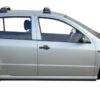 Whispbar Dakdragers Zilver Skoda Fabia 5dr Hatch met Vaste Bevestigingspunten bouwjaar 1999-2007 Complete set dakdragers