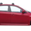 Whispbar Dakdragers Zilver Subaru Impreza Mk3 5dr Hatch met Vaste Bevestigingspunten bouwjaar 2007-2012 Complete set dakdragers