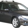 Whispbar Dakdragers Zilver Subaru Legacy 5dr Estate met Geintegreerde dakrails bouwjaar 2004-2009 Complete set dakdragers