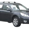 Whispbar Dakdragers Zwart Subaru Outback 5dr Estate met Geintegreerde dakrails bouwjaar 2010-2014 Complete set dakdragers