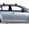 Whispbar Dakdragers Zilver Suzuki Kizashi 4dr Sedan met Vaste Bevestigingspunten bouwjaar 2010-2015 Complete set dakdragers
