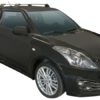 Whispbar Dakdragers Zwart Suzuki Swift 3dr Hatch met Vaste Bevestigingspunten bouwjaar 2010-2016 Complete set dakdragers