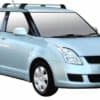 Whispbar Dakdragers Zwart Suzuki Swift 5dr Hatch met Vaste Bevestigingspunten bouwjaar 2004-2010 Complete set dakdragers
