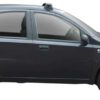 Whispbar Dakdragers Zilver Fiat Panda 5dr Hatch met Vaste Bevestigingspunten bouwjaar 2003-2011 Complete set dakdragers
