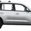 Whispbar Dakdragers Zilver Toyota Land Cruiser 200 Series V8 (2 Bar) 5dr SUV met Vaste Bevestigingspunten bouwjaar 2007-2012 Complete set dakdragers