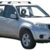 Whispbar Dakdragers Zwart Toyota Rav 4 5dr SUV met Vaste Bevestigingspunten bouwjaar 2000-2004 Complete set dakdragers