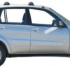 Whispbar Dakdragers Zwart Toyota Rav 4 5dr SUV met Vaste Bevestigingspunten bouwjaar 2000-2004 Complete set dakdragers