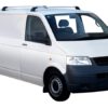 Whispbar Dakdragers Zwart Volkswagen Caravelle T5 4dr Van met Vaste Bevestigingspunten bouwjaar 2003-2015 Complete set dakdragers