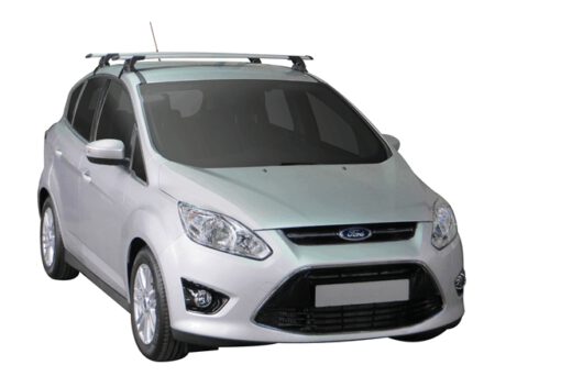 Whispbar Dakdragers Zwart Ford C Max 5dr MPV met Glad Dak bouwjaar 2010-2015 Complete set dakdragers