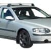 Whispbar Dakdragers Zwart Volvo S60 4dr Sedan met Vaste Bevestigingspunten bouwjaar 2000-2009 Complete set dakdragers