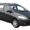 Whispbar Dakdragers Zilver Mazda 5 5dr MPV met Dakrails bouwjaar 2005-2010 Complete set dakdragers