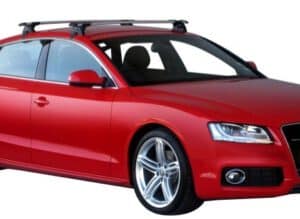 Whispbar Dakdragers Zilver Audi A5/S5/RS5 Sportback 5dr Coupe met Glad Dak bouwjaar 2009-2016 Complete set dakdragers