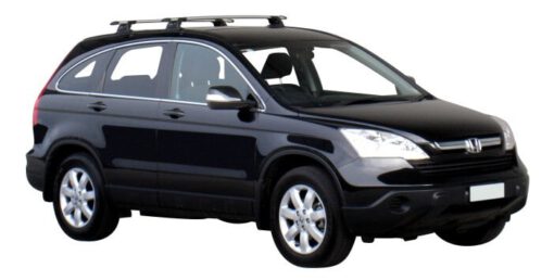 Whispbar Dakdragers Zwart Honda CR-V 5dr SUV met Vaste Bevestigingspunten bouwjaar 2007-2011 Complete set dakdragers