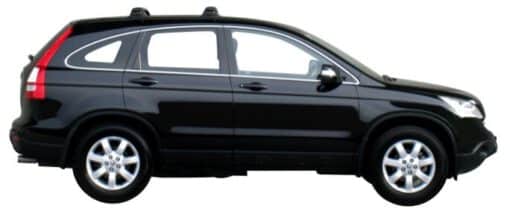 Whispbar Dakdragers Zwart Honda CR-V 5dr SUV met Vaste Bevestigingspunten bouwjaar 2007-2011 Complete set dakdragers