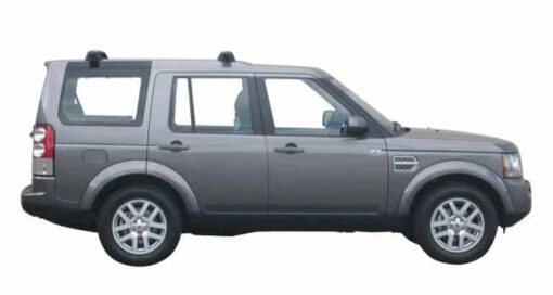 Whispbar Dakdragers Zilver Land Rover Discovery 4 5dr SUV met Vaste Bevestigingspunten bouwjaar 2009-2017 Complete set dakdragers