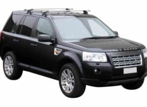 Whispbar Dakdragers Zilver Land Rover Freelander 2 5dr SUV met Glad Dak bouwjaar 2007-2012 Complete set dakdragers