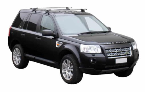 Whispbar Dakdragers Zilver Land Rover Freelander 2 5dr SUV met Glad Dak bouwjaar 2007-2012 Complete set dakdragers