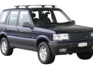 Whispbar Dakdragers Zwart Land Rover Range Rover 5dr SUV met Vaste Bevestigingspunten bouwjaar 1995-2001 Complete set dakdragers