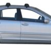 Whispbar Dakdragers Zwart Mercedes-Benz C-Class W203 4dr Sedan met Glad Dak bouwjaar 2000-2007 Complete set dakdragers