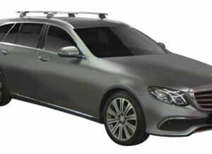 Whispbar Dakdragers Zwart Mercedes-Benz E-Class All-Terrain 5dr Estate met Geintegreerde dakrails bouwjaar 2017-e.v. Complete set dakdragers