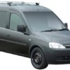 Whispbar Dakdragers Zwart Opel Combo C 4dr Van met Vaste Bevestigingspunten bouwjaar 2002-2011 Complete set dakdragers