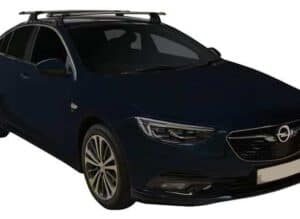 Whispbar Dakdragers Zwart Opel Insignia Grand Sport 5dr Hatch met Glad Dak bouwjaar 2017-e.v. Complete set dakdragers